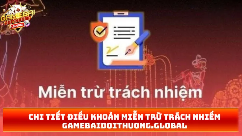 Chi tiết điều khoản miễn trừ trách nhiềm bancauinax.com